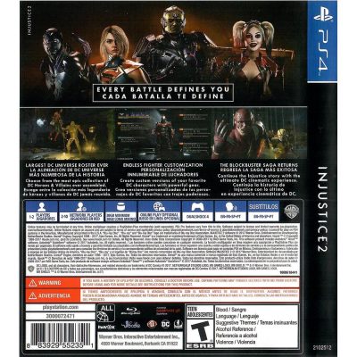 Injustice 2 Ps4