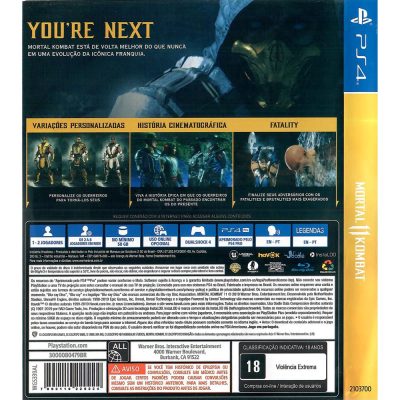 Mortal Kombat 11 Ps4 #1