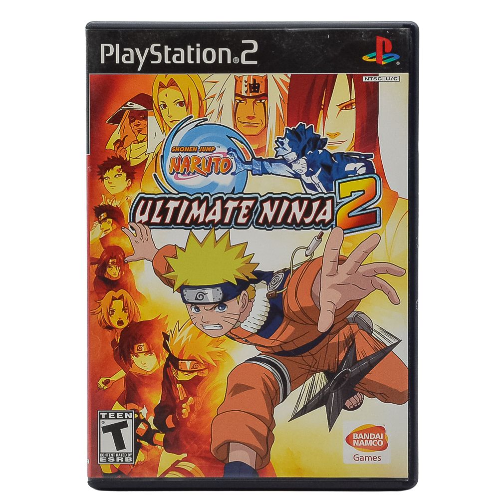 Naruto Ultimate Ninja 2 – Ps2 (Jogo Mídia Física) (Seminovo