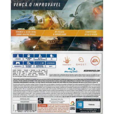 Need For Speed Payback Ps4 #1