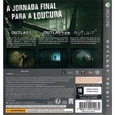 Outlast Trinity Xbox One