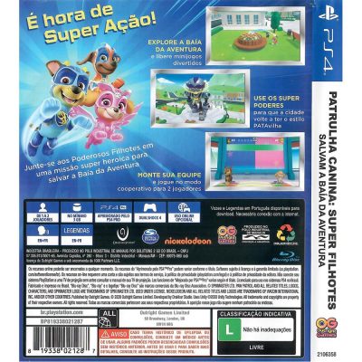 Patrulha Canina Super Filhotes Ps4 #3