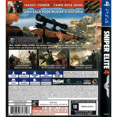 Sniper Elite 4 Ps4 #1