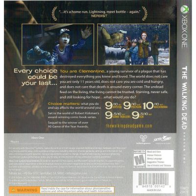The Walking Dead Season Two Xbox One #1