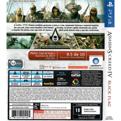 Assassins Creed Iv Black Flag Ps4