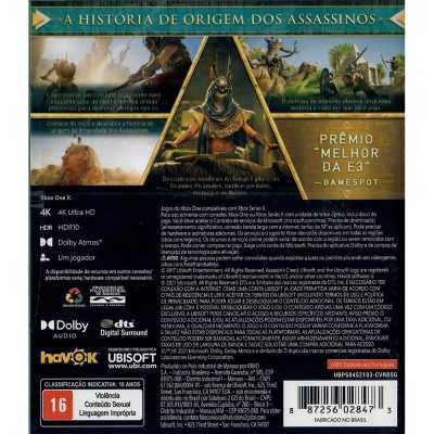 Assassins Creed Origins Xbox One