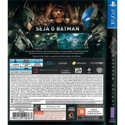 Batman Arkham Knight Ps4
