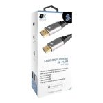 Cabo Displayport 8K - Com Trava - 1.8 Metros