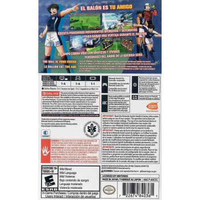 Captain Tsubasa Rise Of New Champions Nintendo Switch (Novo)