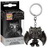Chaveiro Funko Drogon (Iron) - Pocket Pop Keychain Game Of Thrones