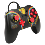 Controle Com Fio (Enhanced Wired) Controller - Nintendo Switch - Pikachu Arcade - Powera (Pwa-A-2767)
