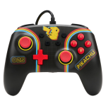 Controle Com Fio (Enhanced Wired) Controller - Nintendo Switch - Pikachu Arcade - Powera (Pwa-A-2767)