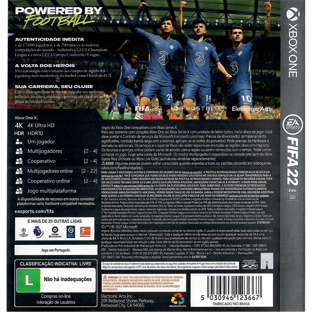 Testando o FIFA 22 de Xbox 360! O Ultimo game mais atualizado para