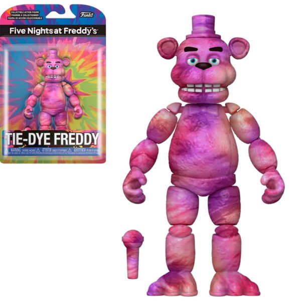 Funko Action Figure Tie-Dye Freddy (Fnaf) (Five Nights At Freddy's)