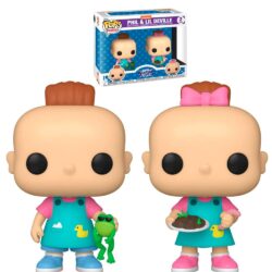 Funko Pop Animation Phil And Lil Deville (2 Pack) (Os Anjinhos) (Rugrats) (Special Edition)