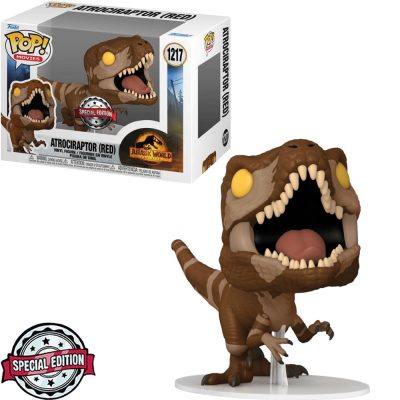 Funko Pop Atrociraptor (Red) 1217 (Jurassic World Dominion) (Movies) (Special Edition)