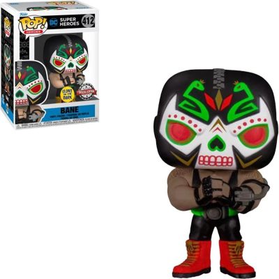Funko Pop Bane 412 (Glows) (Dia de Los DC) (Dc Super Heroes) (Special Edition)