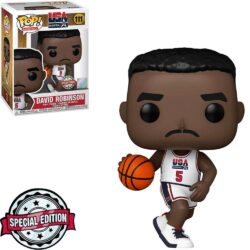 Funko Pop Bdavid Robinson 111 (Team Usa) (Basketball) (Jogador De Basquete) (Special Edition)