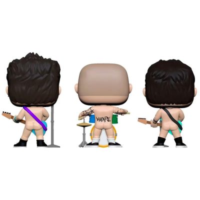 Funko Pop Blink 182 - Mark Hoppus, Travis Barker E Tom Delonge (3 Pack) (Rocks)