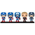 Funko Pop Captain America Through The Ages (5 Pack) (Marvel) (Special Edition) Funko Pop Captain America Through The Ages (5 Pack) (Marvel) (Special Edition)