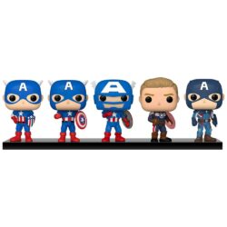 Funko Pop Captain America Through The Ages (5 Pack) (Marvel) (Special Edition)