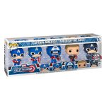 Funko Pop Captain America Through The Ages (5 Pack) (Marvel) (Special Edition) Funko Pop Captain America Through The Ages (5 Pack) (Marvel) (Special Edition)