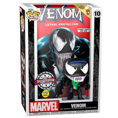 Funko Pop Comics Cover Venom 10 (Glows) (Marvel) (Special Edition)