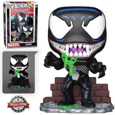 Funko Pop Comics Cover Venom 10 (Glows) (Marvel) (Special Edition)