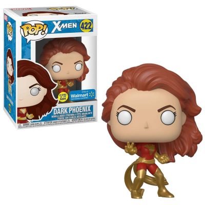 Funko Pop Dark Phoenix 422 (Glows) (X-Men) (Marvel) (Only At Walmart) (Fenix Negra)