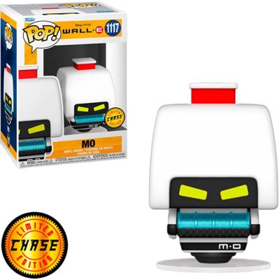 Funko Pop Eve Mo 1117 (Chase) (Microbe Obliterator, Red Alert) (Wall-E) (Disney Pixar)