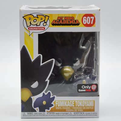 Funko Pop Fumikage Tokoyami 607 (Metallic) (My Hero Academia) (Animation) (Only Gamestop) #1