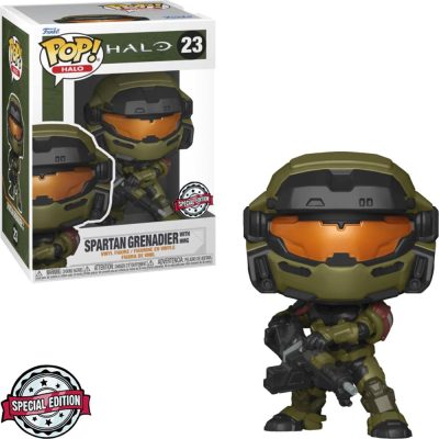 Funko Pop Halo Spartan Grenadier With Hmg 23 (Games) (Special Edition)