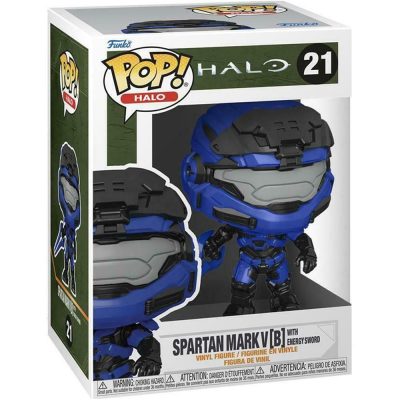 Funko Pop Halo Spartan Mark V [B] With Energy Sword 21 (Games)