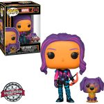 Funko Pop Kate Bishop With Lucky The Pizza Dog 1212 (Blacklight Neon) (Hawkeye) (Marvel)