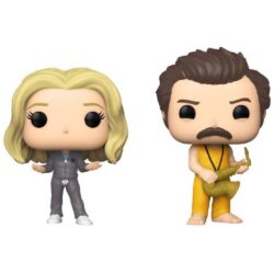 Funko Pop Leslie & Ron Locked In (2-Pack) (Parks And Recreation) (Television) (Only At Target)