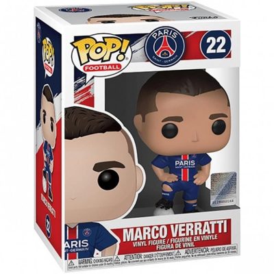 Funko Pop Marco Verratti 22 (Paris Saint-Germain) (Football) (Jogadores De Futebol)