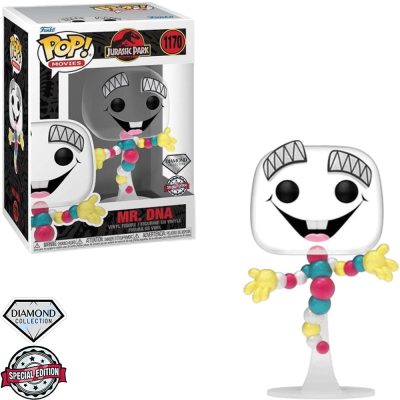 Funko Pop Mr. Dna 1170 (Diamond Collection) (Jurassic Park) (Movies) (Special Edition)