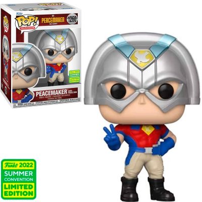 Funko Pop Peacemaker W/Peace Sign 1260 (Pacificador) (Television) (Dc Heroes) (Summer Convention 2022)