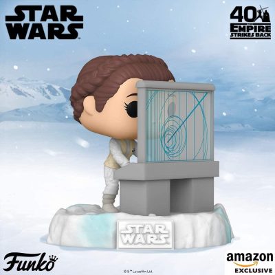 Funko Pop Princess Leia 376 (Deluxe) (Star Wars 40Th The Empire Strikes Back)
