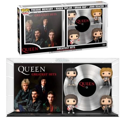 Funko Pop Queen Greatest Hits (4 Pack) (Albums Deluxe)