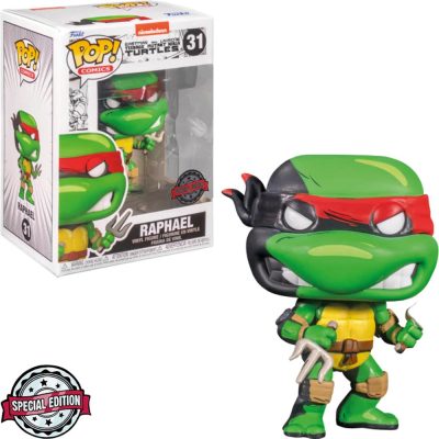 Funko Pop Raphael 31 (As Tartarugas Ninjas) (Teenage Mutant Ninja Turtles) (Comics) (Special Edition)