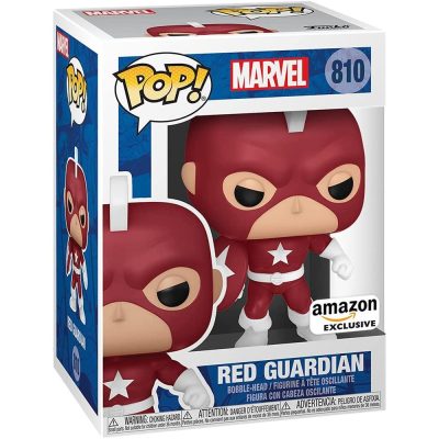 Funko Pop Red Guardian 810 (Marvel) (Guardião Vermelho) (Amazon Exclusive) (Year Of The Shield)