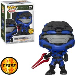 Funko Pop Spartan Mark V [B] With Energy Sword 21 (Chase) (Halo) (Games)