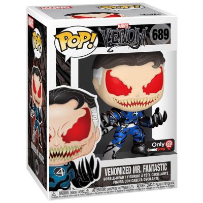 Funko Pop Venomized Mr. Fantastic 689 (Marvel) (Only Gamestop)