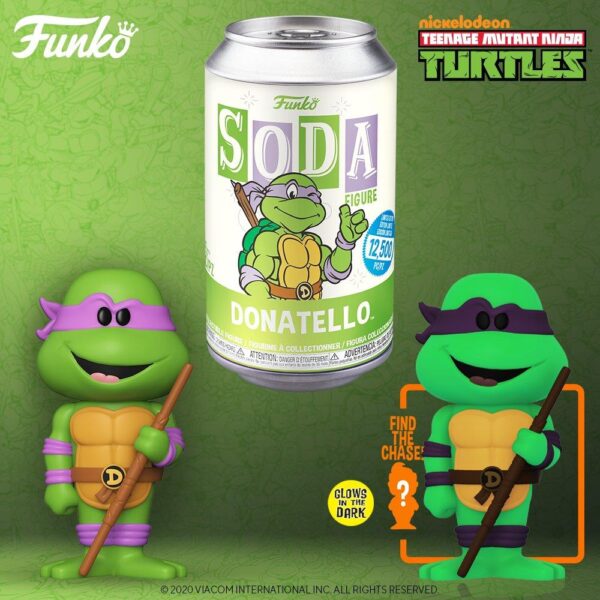 Funko Soda Figure Donatello (As Tartarugas Ninjas) (Teenage Mutant Ninja Turtles)