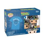 Funko Tees Back To The Future (Pop Doc With Helmet 959 Glows + Camiseta G) Funko Tees Back To The Future (Pop Doc With Helmet 959 Glows + Camiseta G)