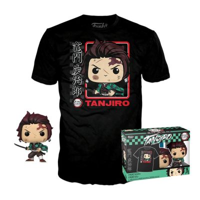 Funko Tees Demon Slayer (Pop Tanjiro Kamado 867 + Camiseta M) (Special Edition)