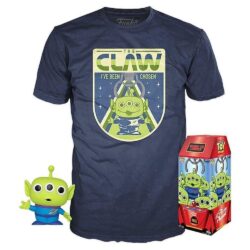 Funko Tees Disney Pixar Toy Story (Pop Alien 525 Glows + Camiseta Gg)