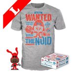 Funko Tees Domino's Pizza Box (Pop The Noid 17 Glows + Camiseta G)