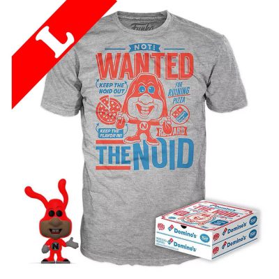 Funko Tees Domino's Pizza Box (Pop The Noid 17 Glows + Camiseta G)